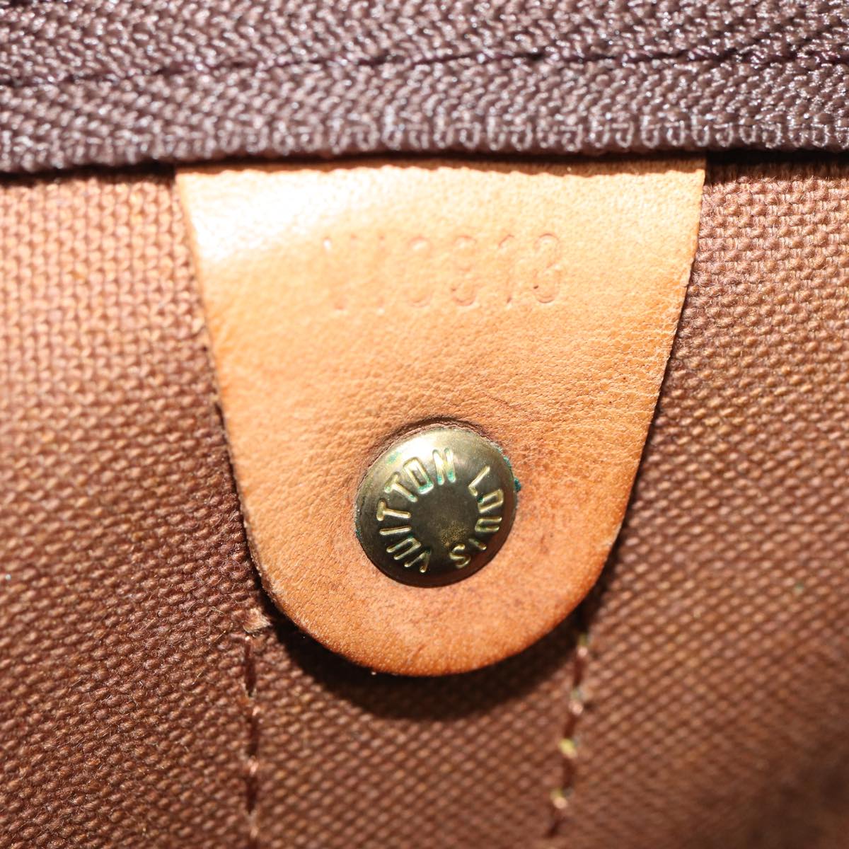 Louis Vuitton Keepall 60 Brown Canvas Travel Bag (Pre-Owned)