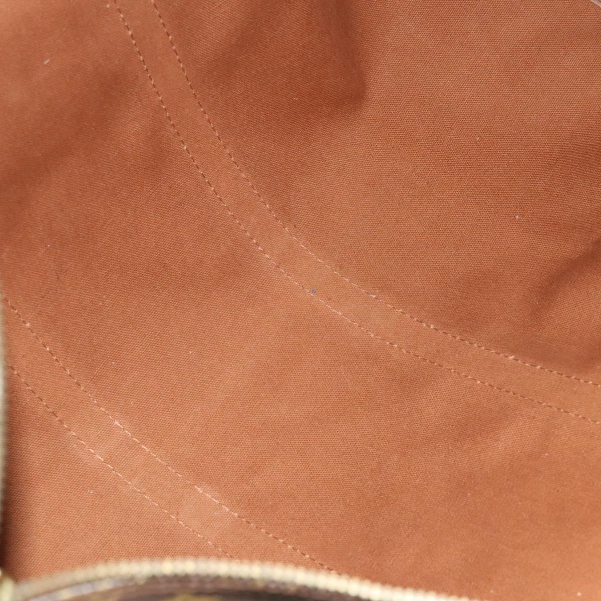 Louis Vuitton Keepall 55 Brown Canvas Travel Bag (Pre-Owned)
