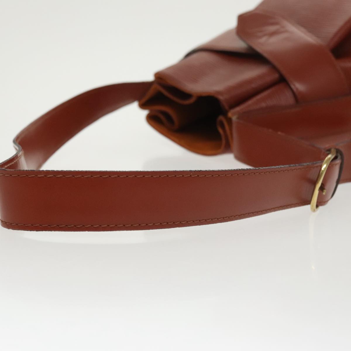 Louis Vuitton Sac D'épaule Brown Leather Shoulder Bag (Pre-Owned)