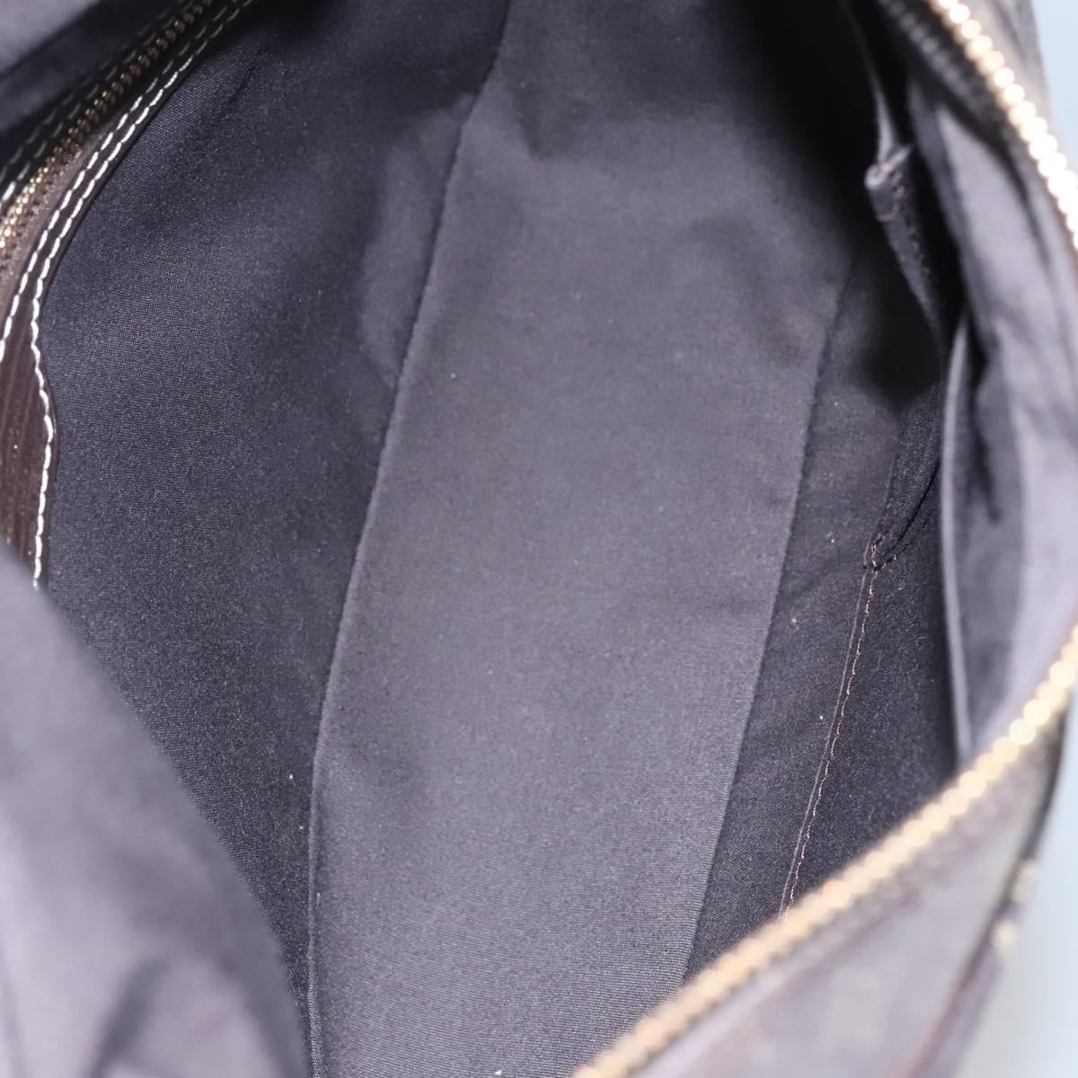 Louis Vuitton Boulogne Brown Canvas Shoulder Bag (Pre-Owned)