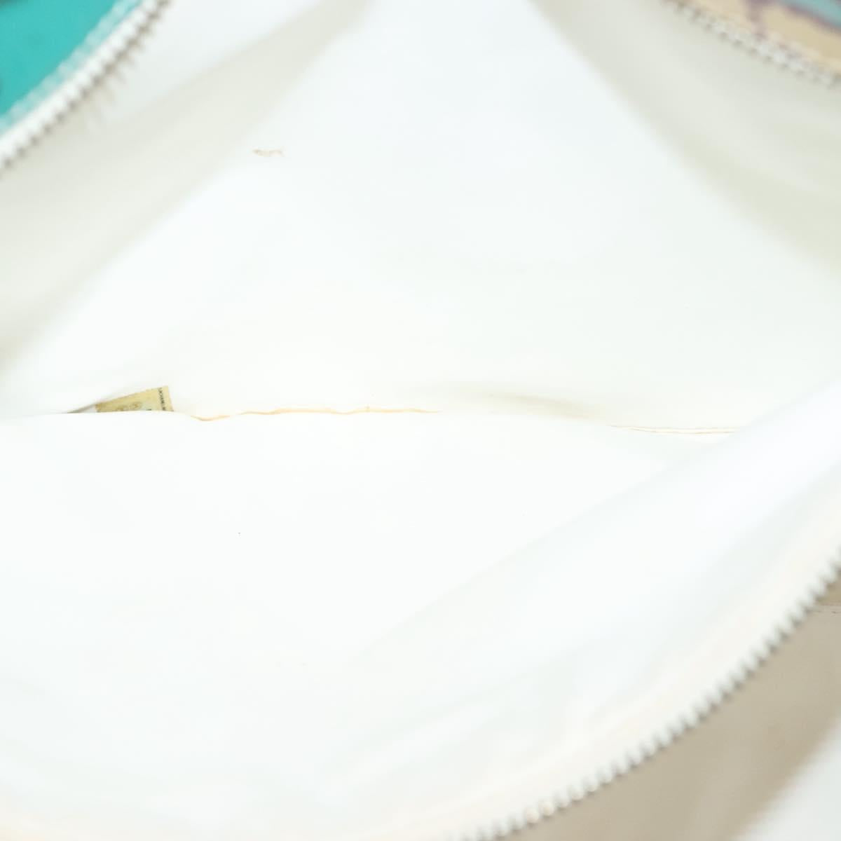 Chanel Blue Vinyl Tote Bag (Pre-Owned)