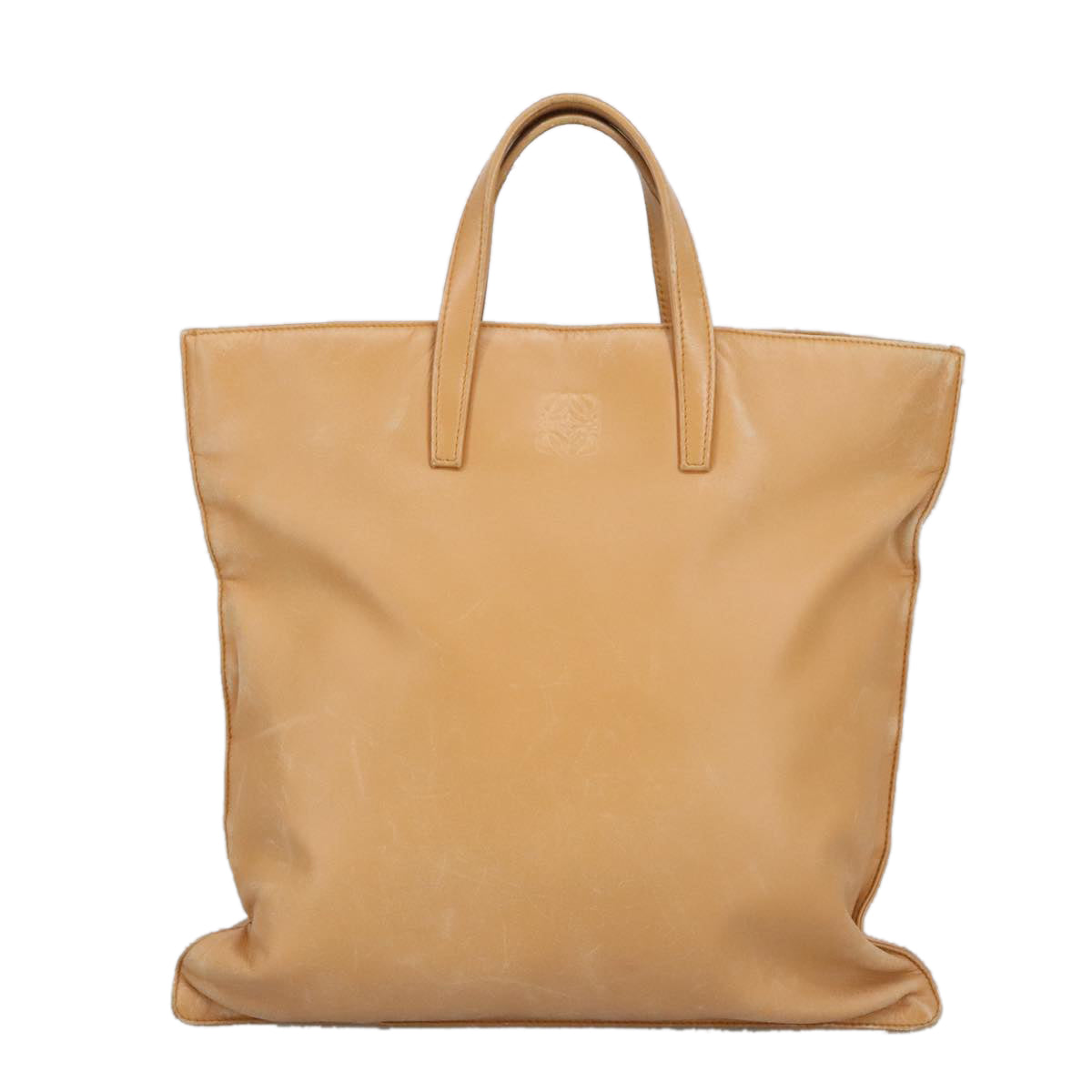 Loewe Beige Leather Tote Bag (Pre-Owned)