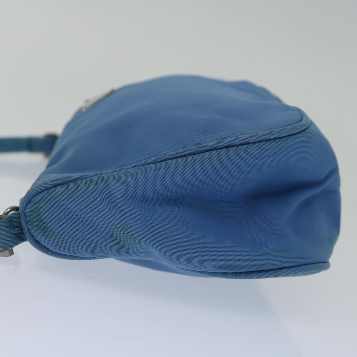 Prada Tessuto Blue Synthetic Shoulder Bag (Pre-Owned)