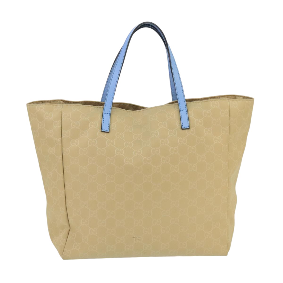 Gucci Beige Canvas Tote Bag (Pre-Owned)