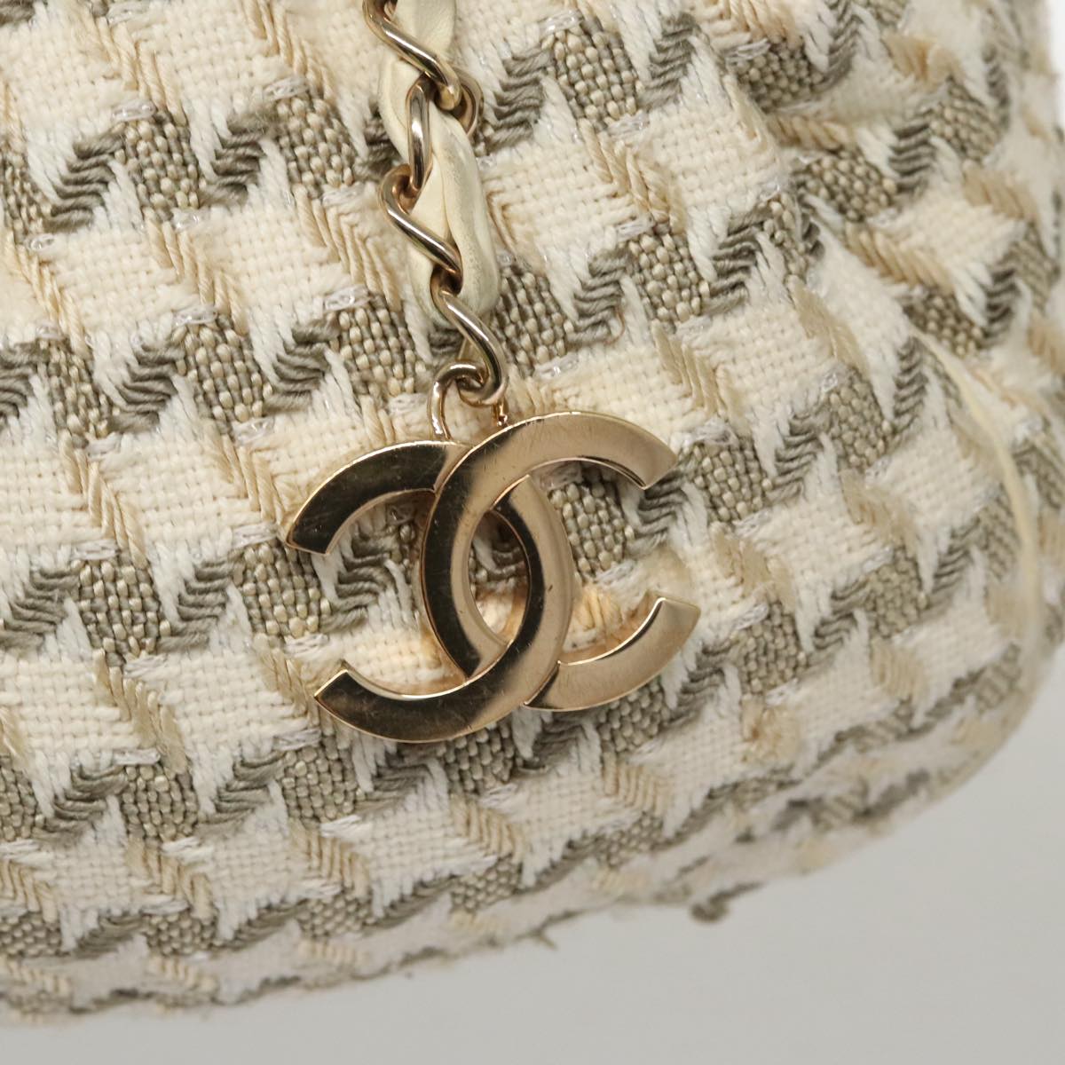 Chanel Coco Mark Multicolour Wool Handbag (Pre-Owned)