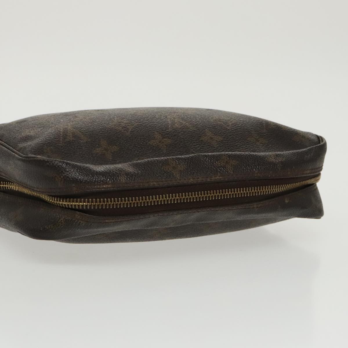 Louis Vuitton Trousse De Toilette Brown Canvas Clutch Bag (Pre-Owned)