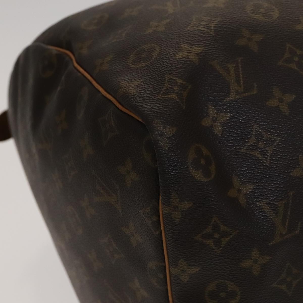 Louis Vuitton Keepall 60 Brown Canvas Travel Bag (Pre-Owned)