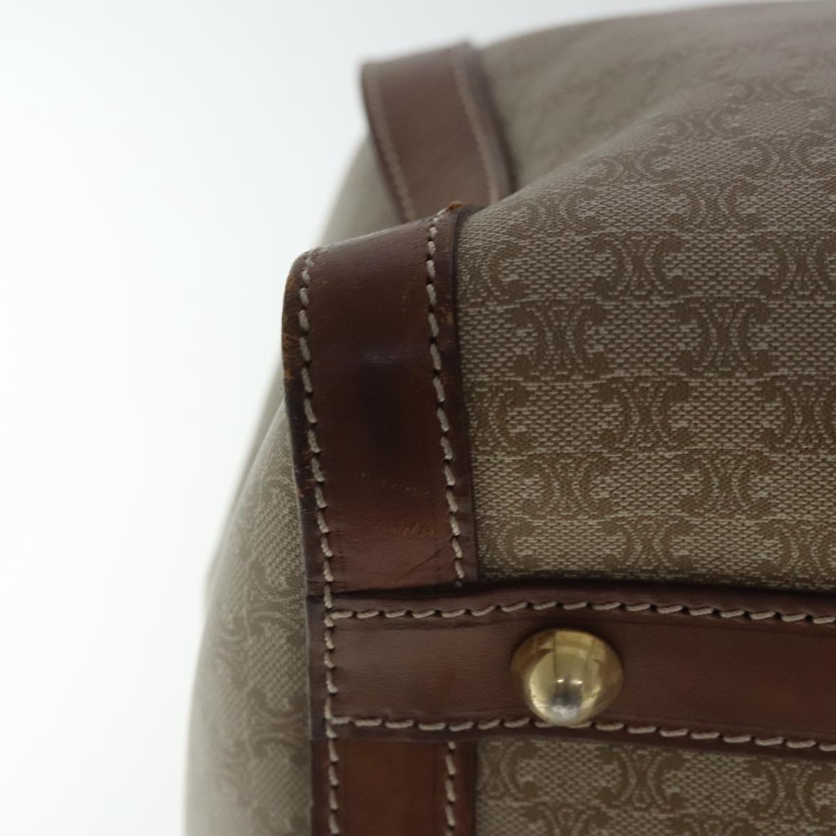 Céline Beige Canvas Travel Bag (Pre-Owned)