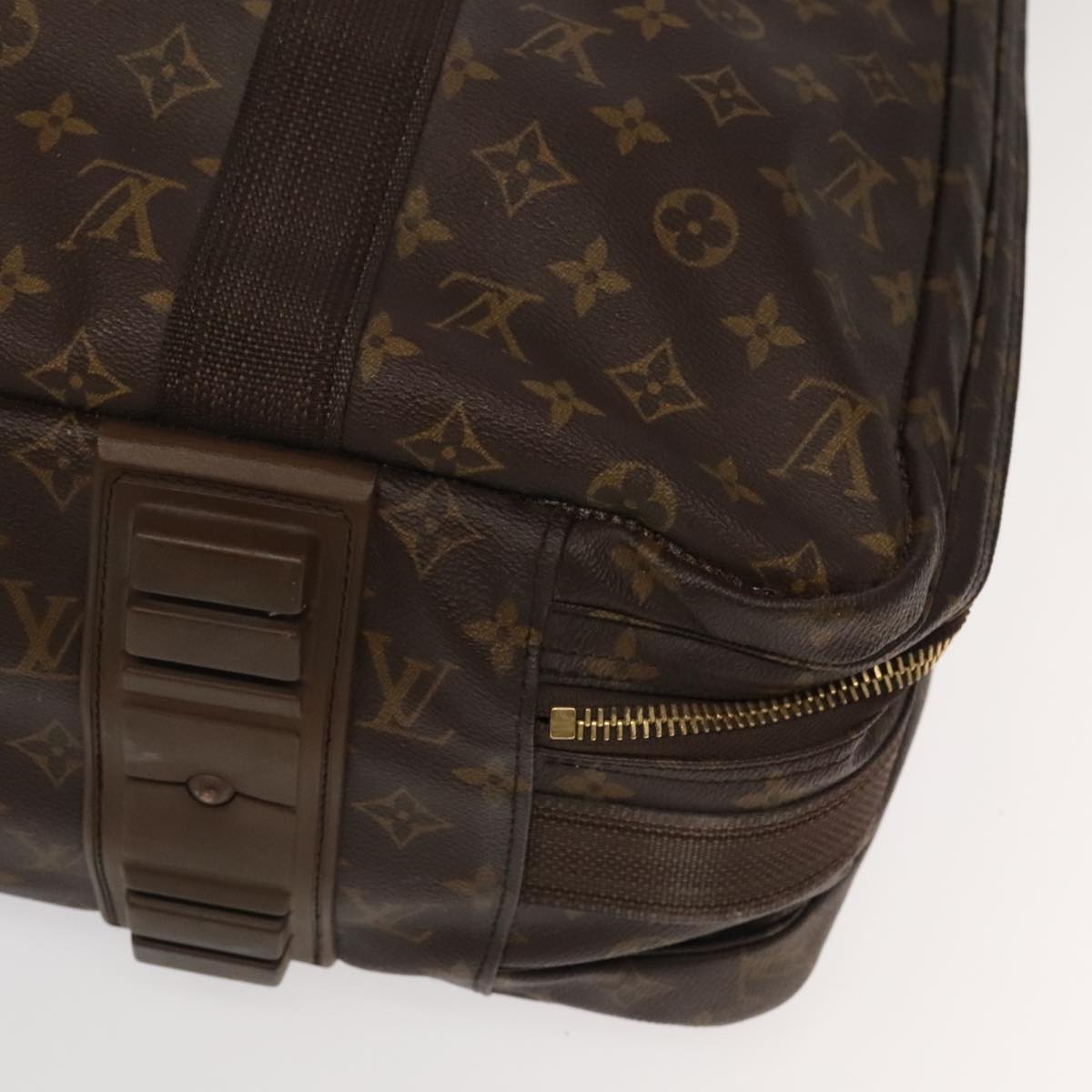 Louis Vuitton Satellite Brown Canvas Travel Bag (Pre-Owned)
