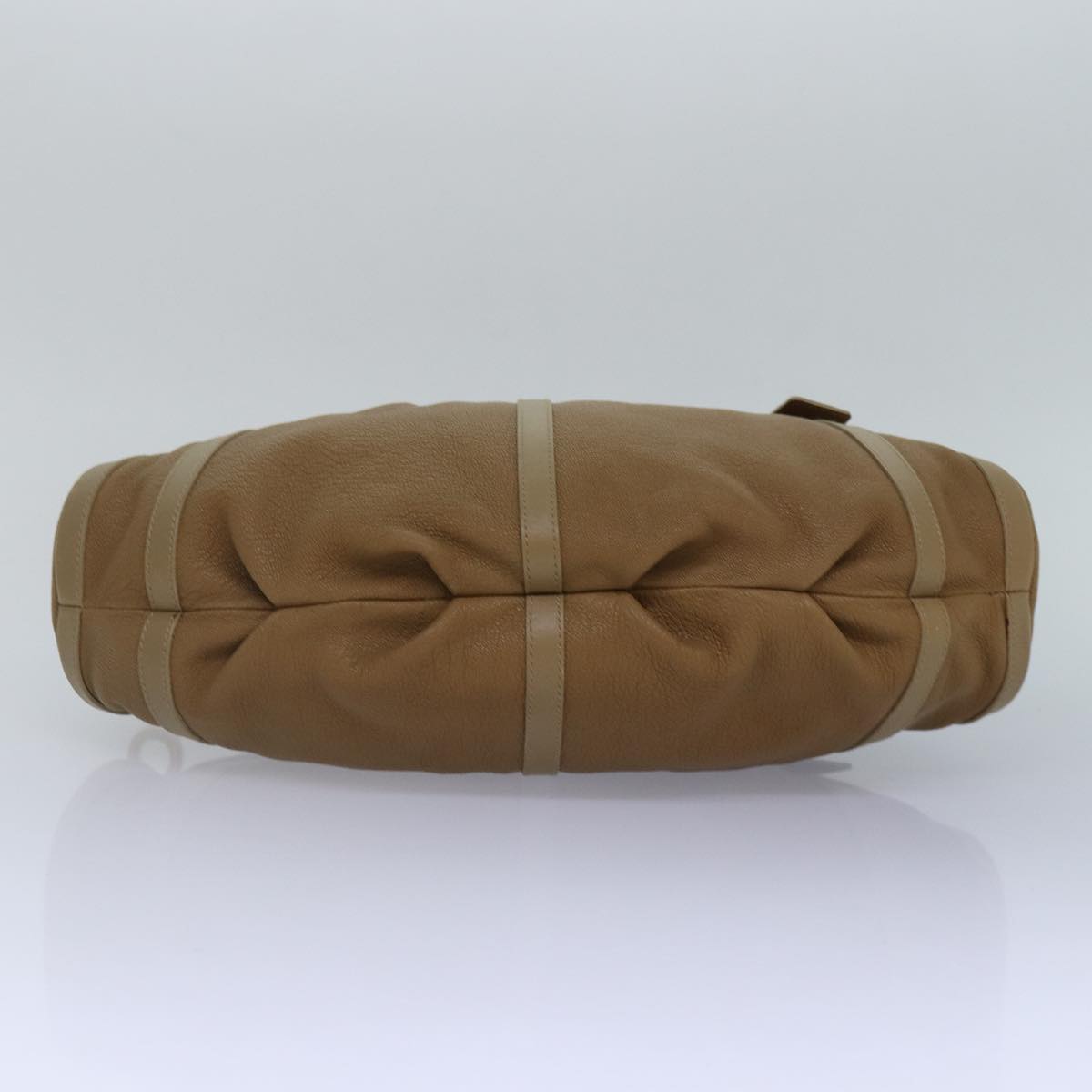 Bulgari Brown Leather Handbag (Pre-Owned)