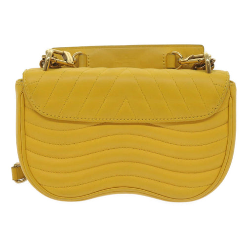 Louis Vuitton New Wave Yellow Leather Shoulder Bag (Pre-Owned)
