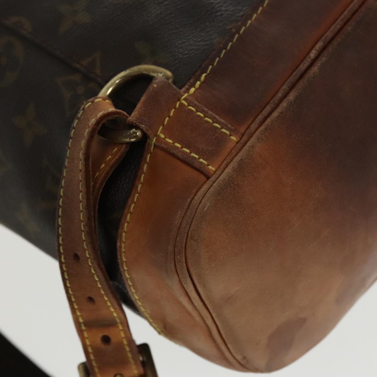 Louis Vuitton Montsouris Gm Black Canvas Backpack Bag (Pre-Owned)