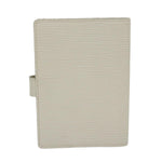 Louis Vuitton Agenda Pm White Leather Wallet  (Pre-Owned)