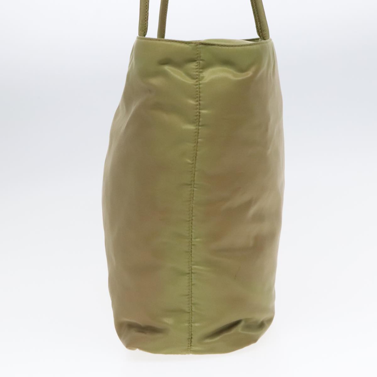 Prada Tessuto Green Synthetic Tote Bag (Pre-Owned)