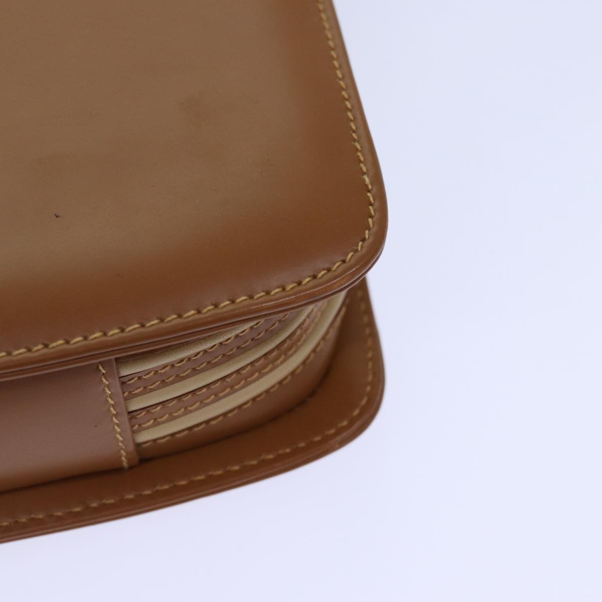 Gucci Brown Leather Shoulder Bag (Pre-Owned)