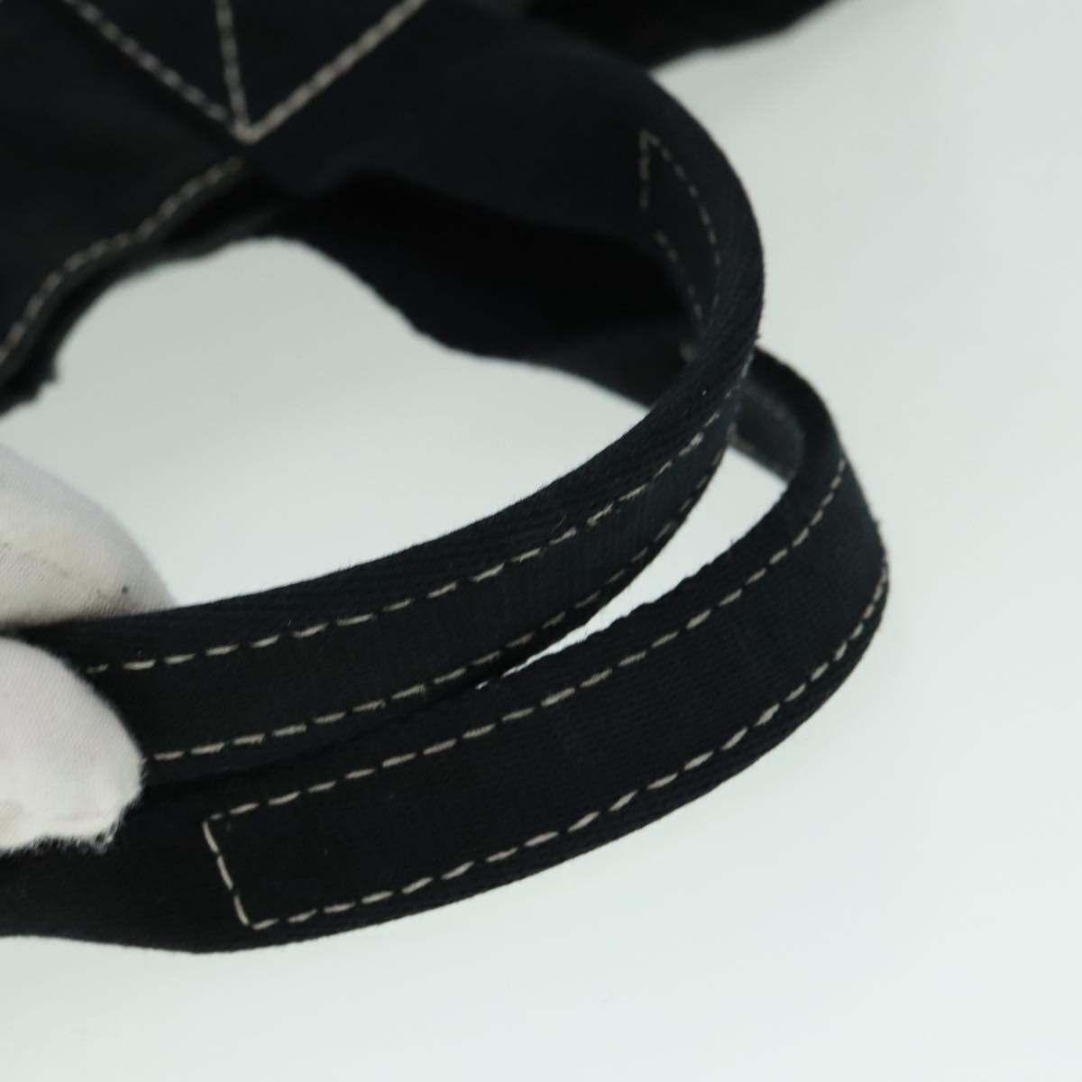 Hermès Fourre Tout Black Canvas Handbag (Pre-Owned)