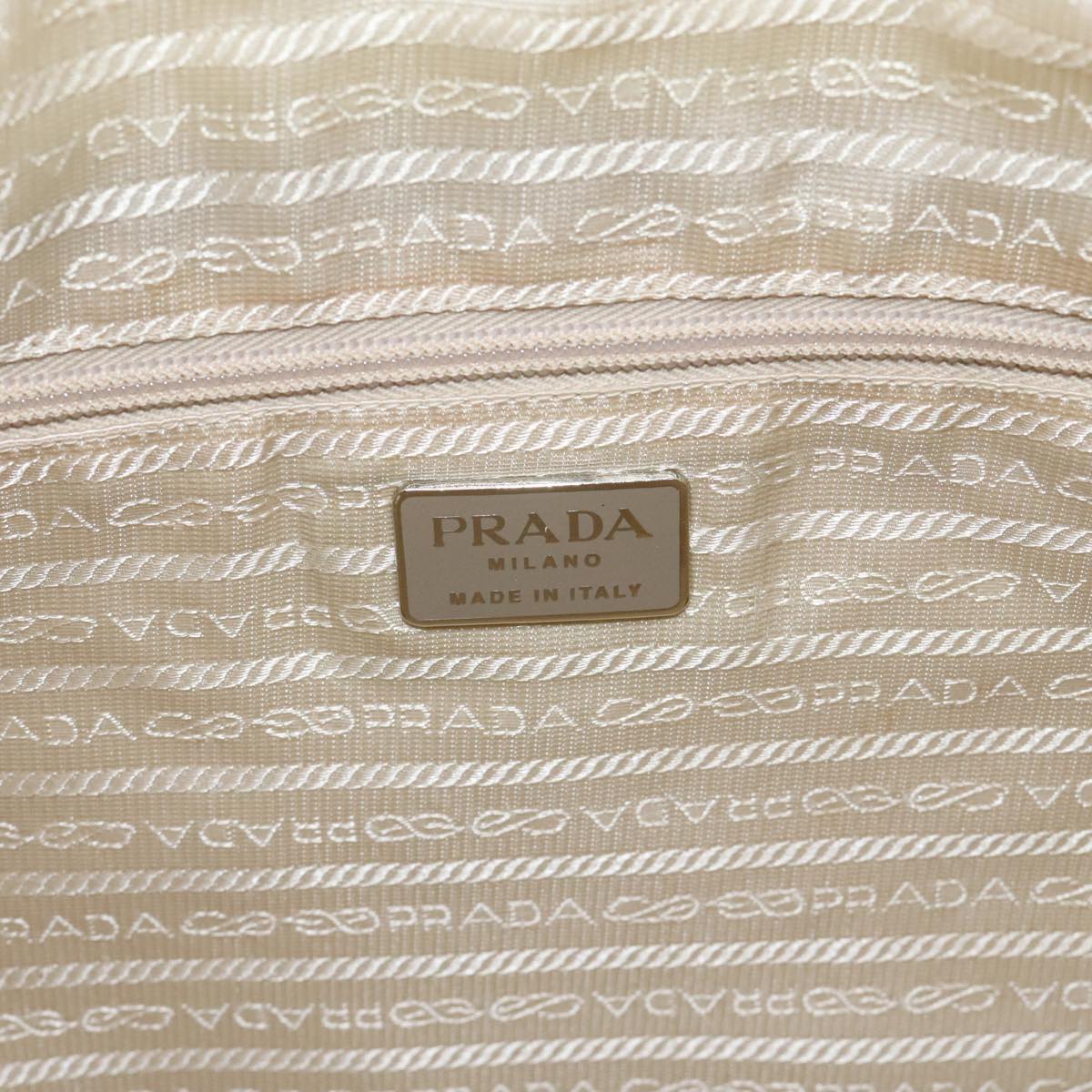 Prada Tessuto Khaki Synthetic Tote Bag (Pre-Owned)