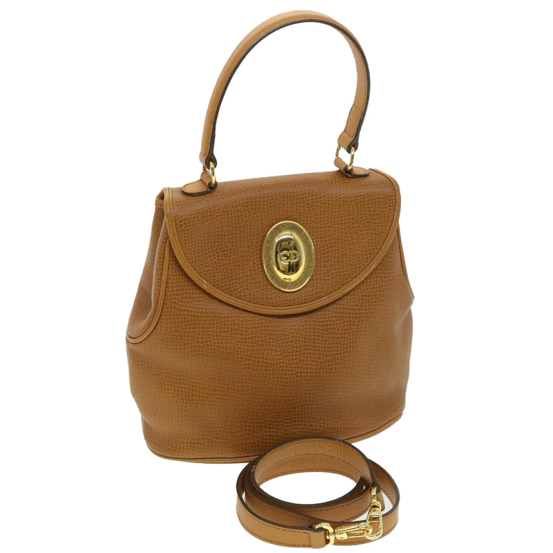 Dior Brown Leather Handbag (Pre-Owned)