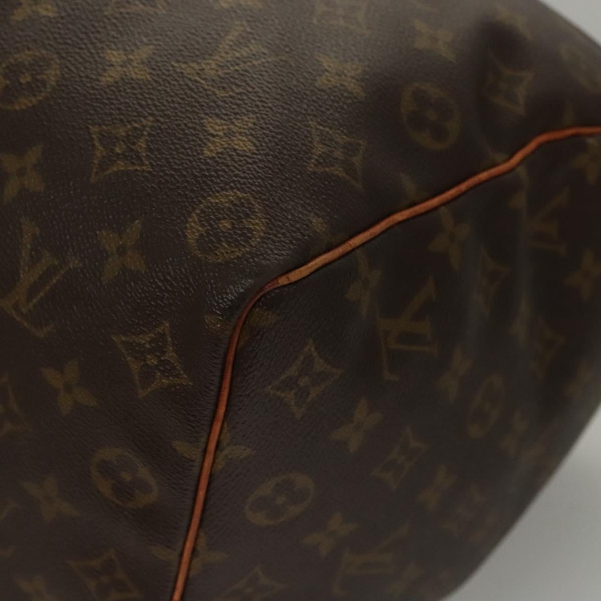 Louis Vuitton Keepall 45 Brown Canvas Travel Bag (Pre-Owned)