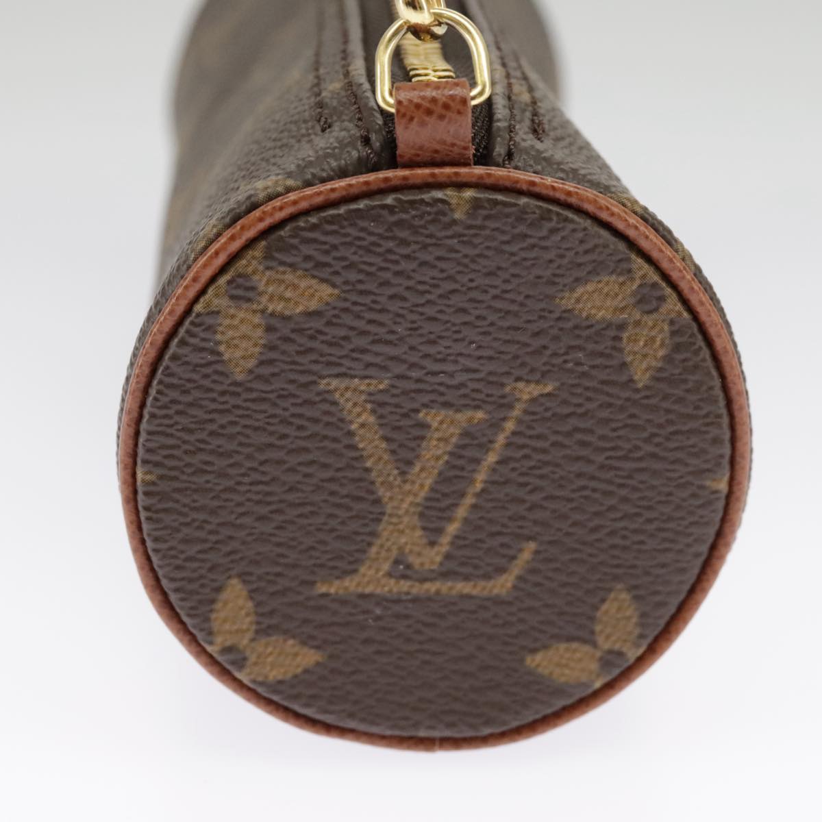 Louis Vuitton Papillon Brown Canvas Clutch Bag (Pre-Owned)