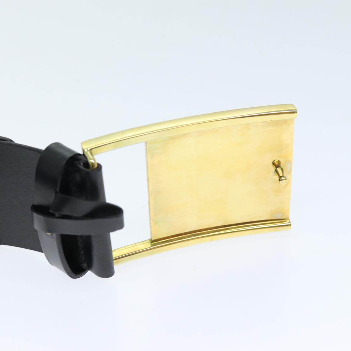 Gucci Black Leather Belt  (Pre-Owned)