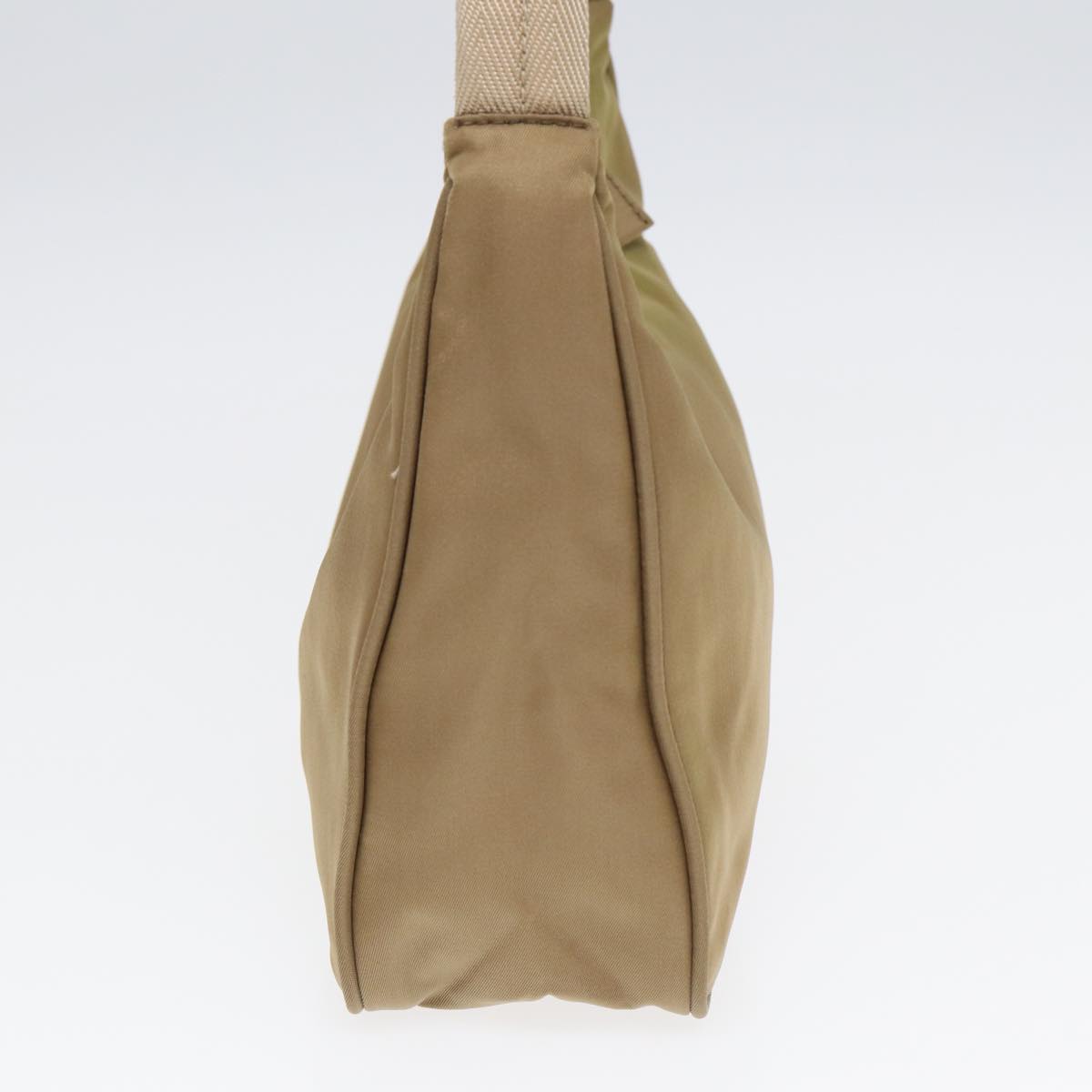 Prada Tessuto Beige Synthetic Handbag (Pre-Owned)