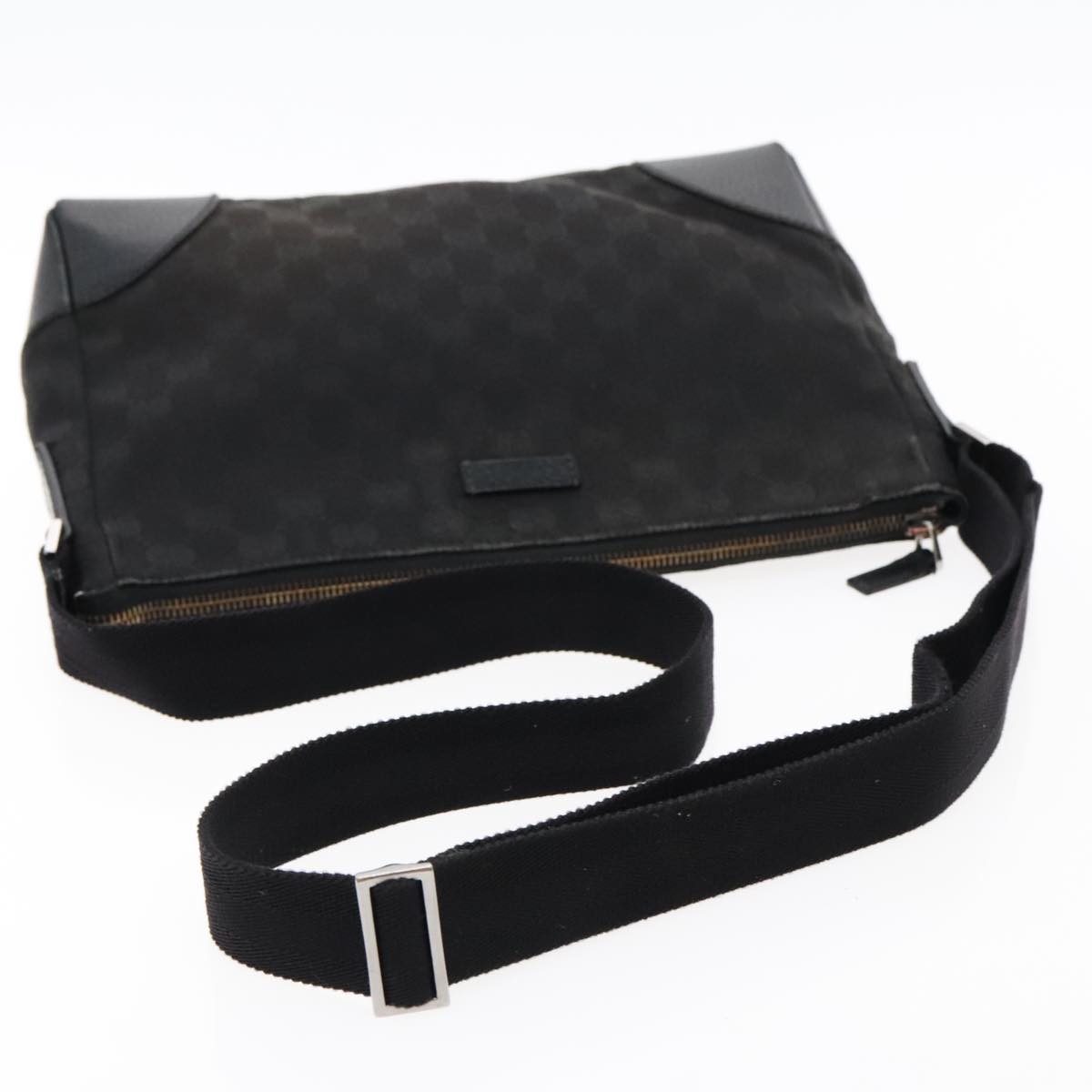 Gucci Black Canvas Shoulder Bag (Pre-Owned)
