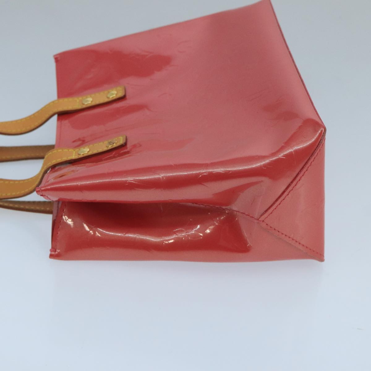 Louis Vuitton Reade Red Patent Leather Handbag (Pre-Owned)