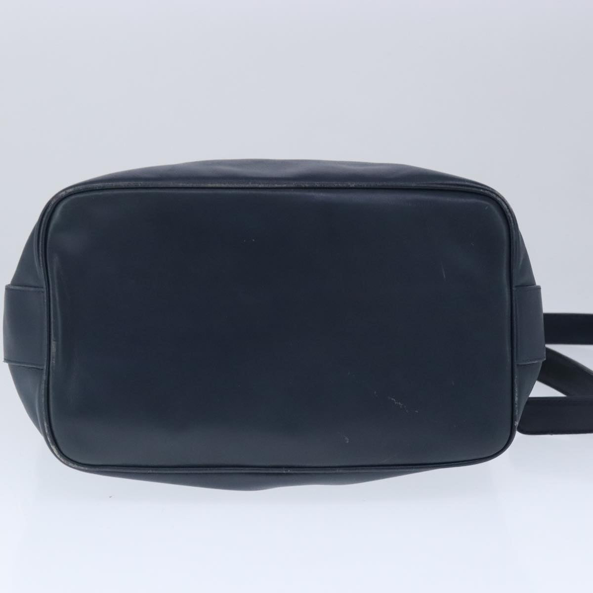 Dior Navy Leather Shoulder Bag (Pre-Owned)