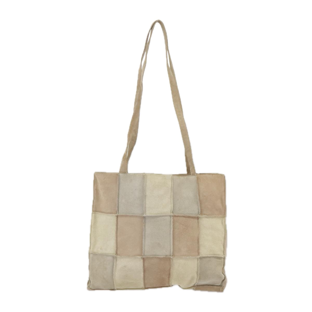 Chanel Beige Suede Tote Bag (Pre-Owned)