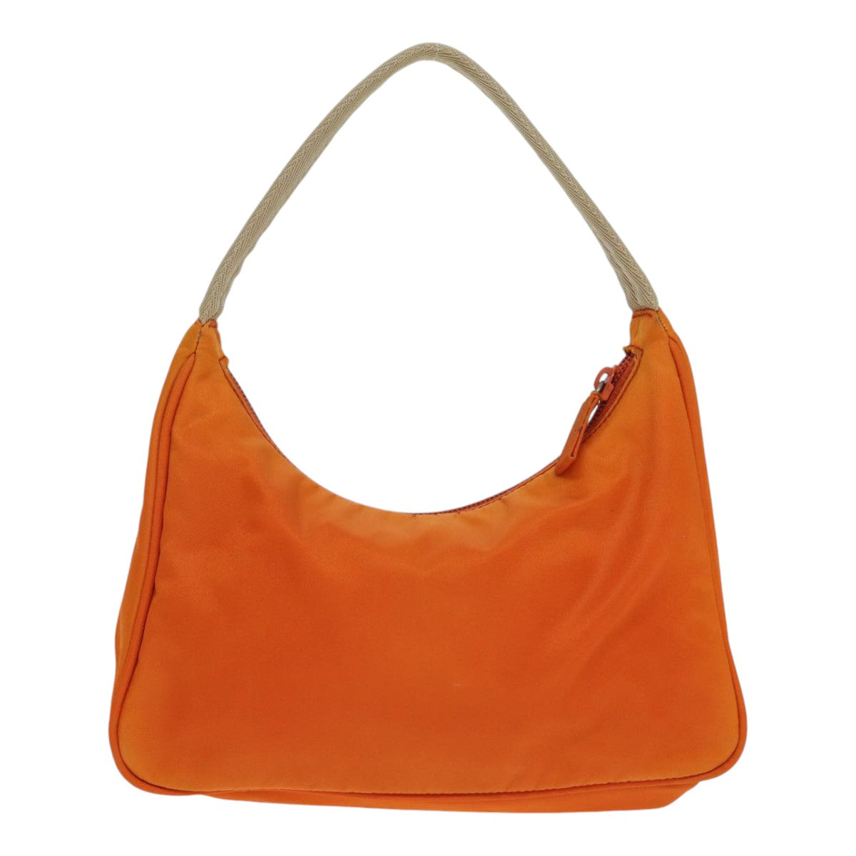 Prada Re-Edition Orange Synthetic Handbag (Pre-Owned)