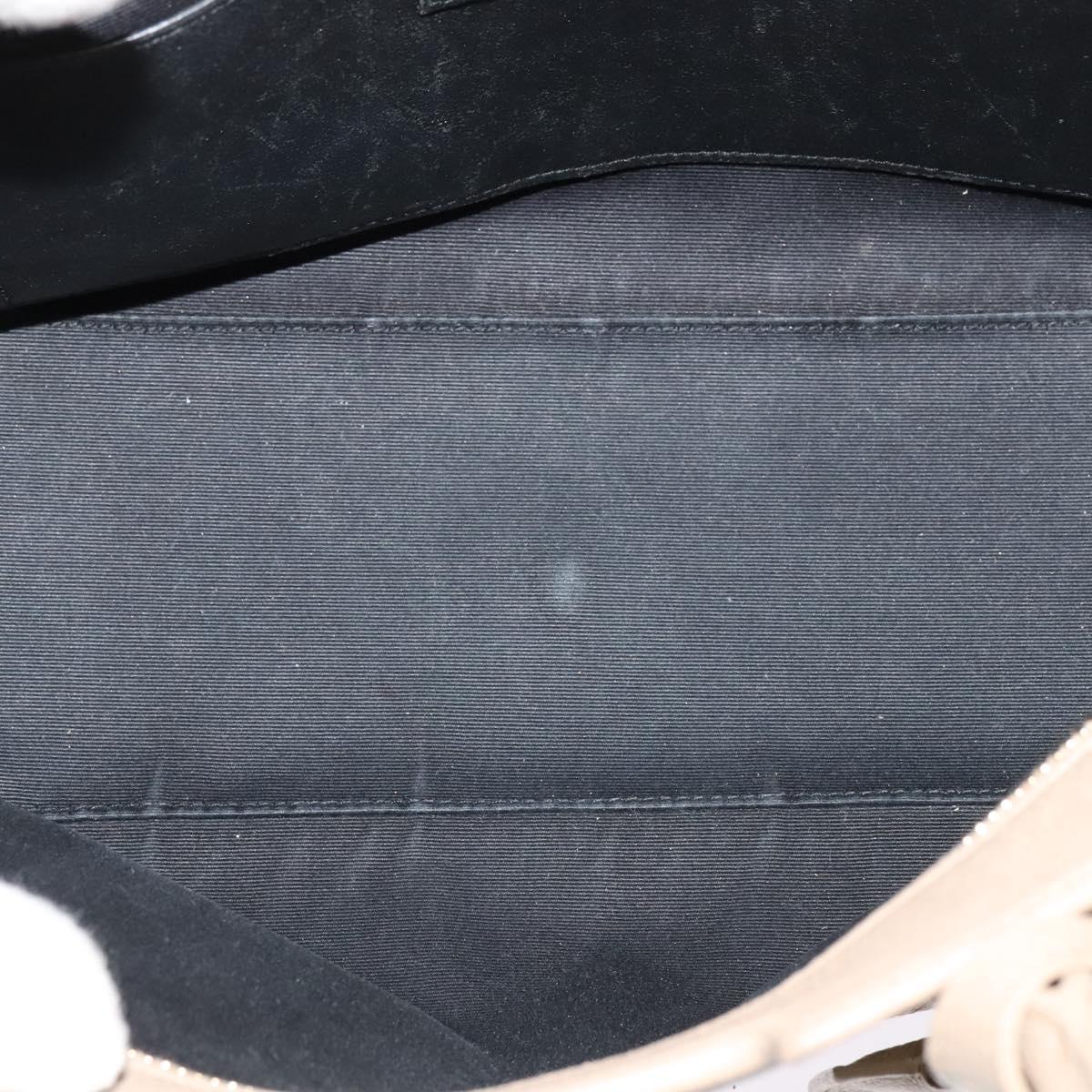 Yves Saint Laurent Downtown Beige Leather Handbag (Pre-Owned)