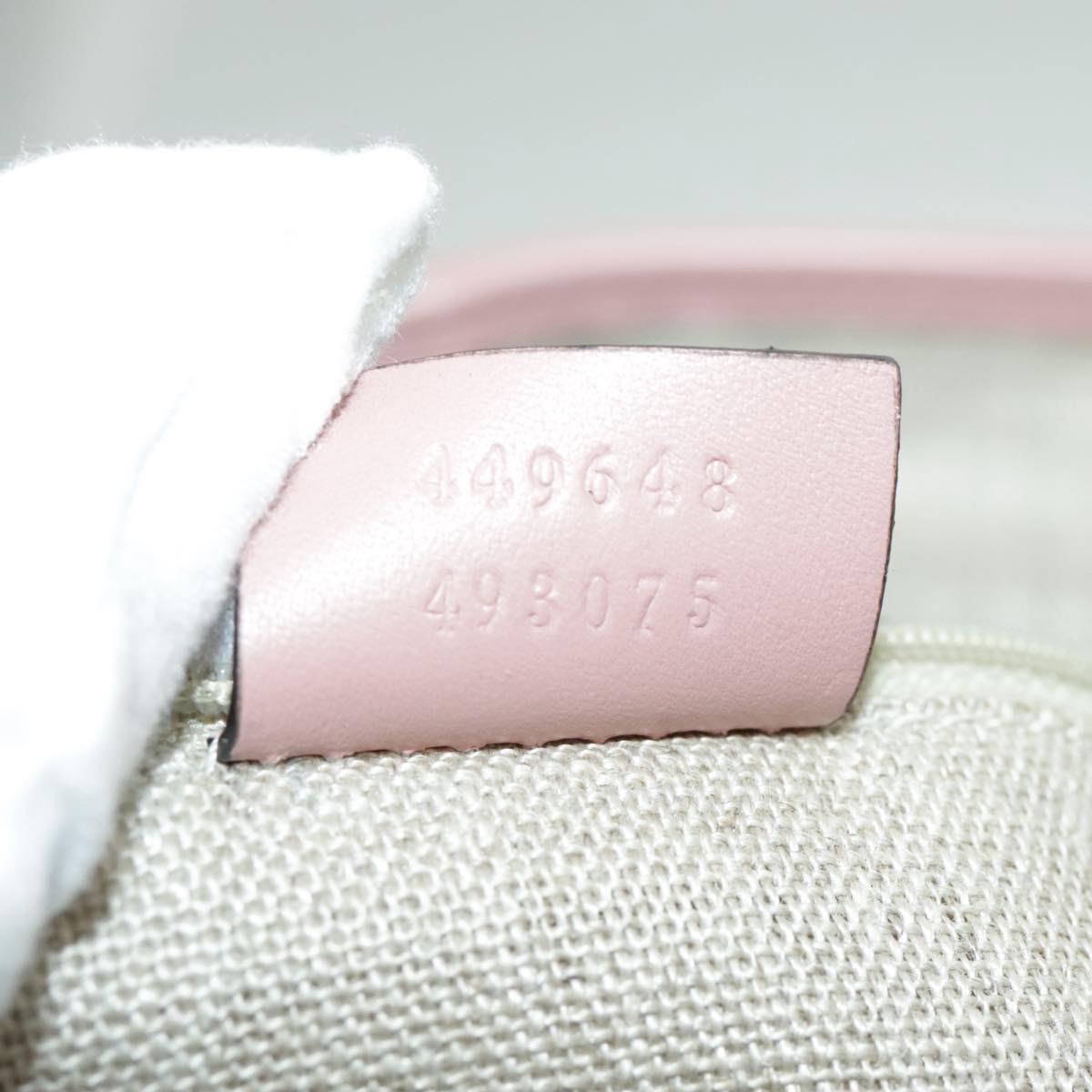 Gucci Micro Guccissima Pink Leather Tote Bag (Pre-Owned)