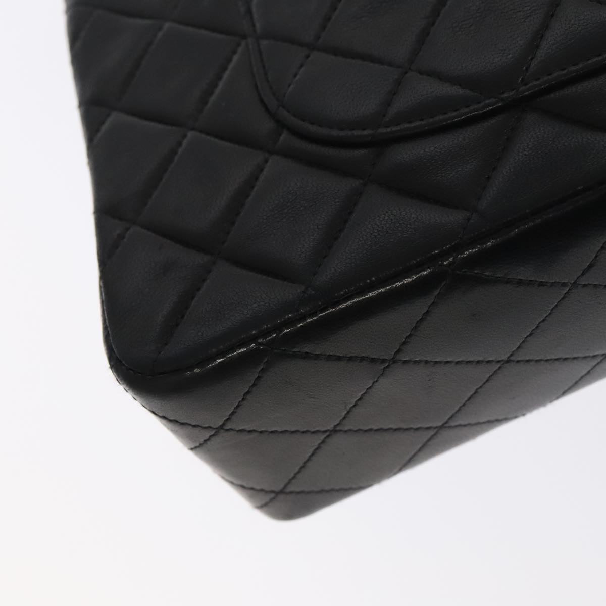 Chanel Timeless 26 Black Leather Shoulder Bag (Pre-Owned)