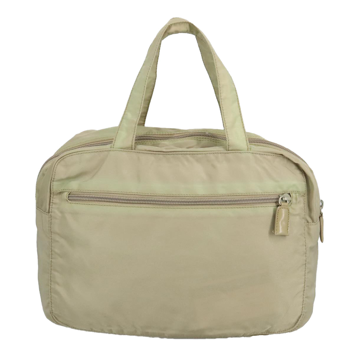 Prada Beige Synthetic Handbag (Pre-Owned)