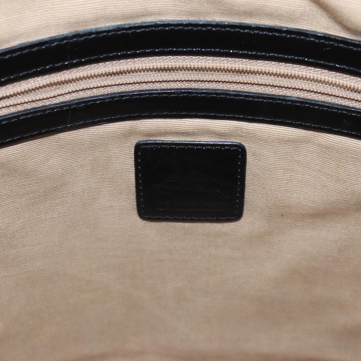 Burberry Nova Check Beige Canvas Tote Bag (Pre-Owned)