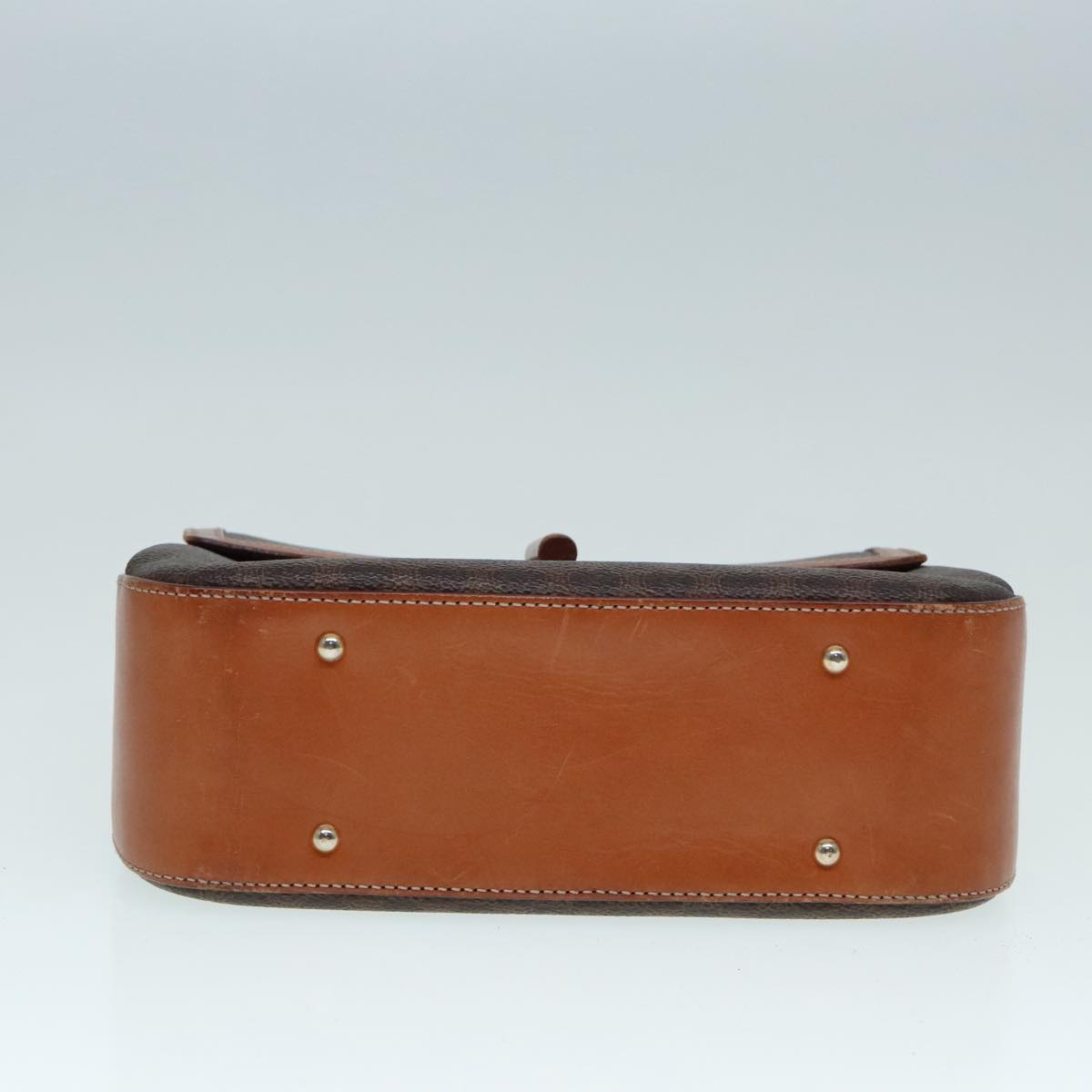 Céline Brown Canvas Handbag (Pre-Owned)