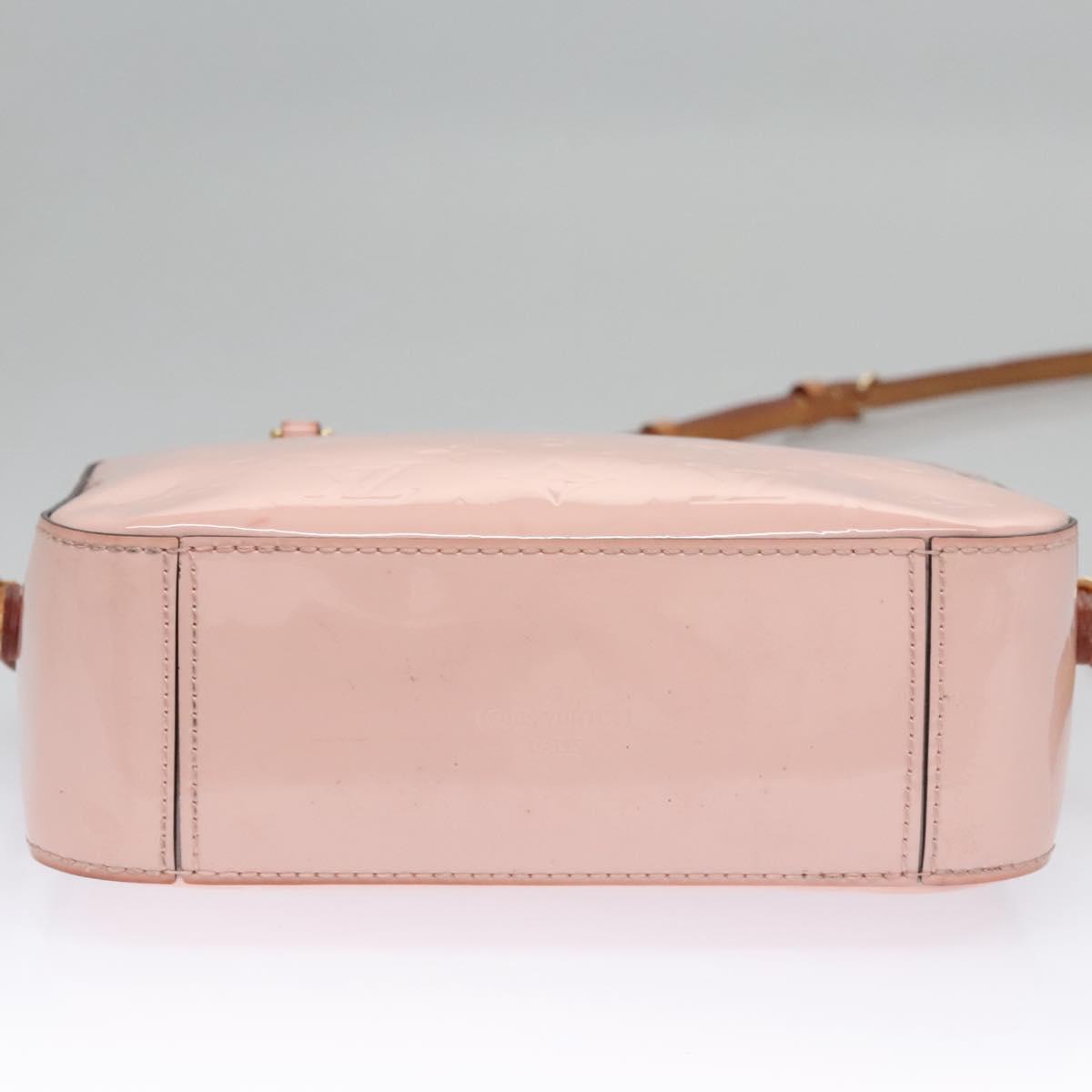 Louis Vuitton Santa Monica Pink Patent Leather Shoulder Bag (Pre-Owned)