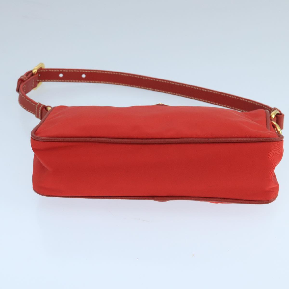 Prada Re-Nylon Red Synthetic Shoulder Bag (Pre-Owned)