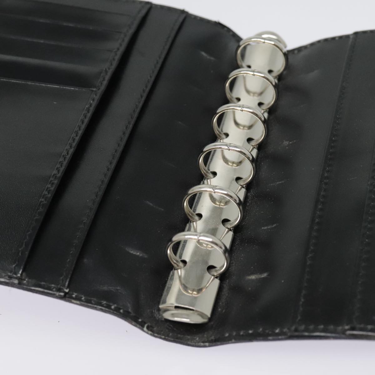 Gucci Couverture Agenda Black Leather Wallet  (Pre-Owned)