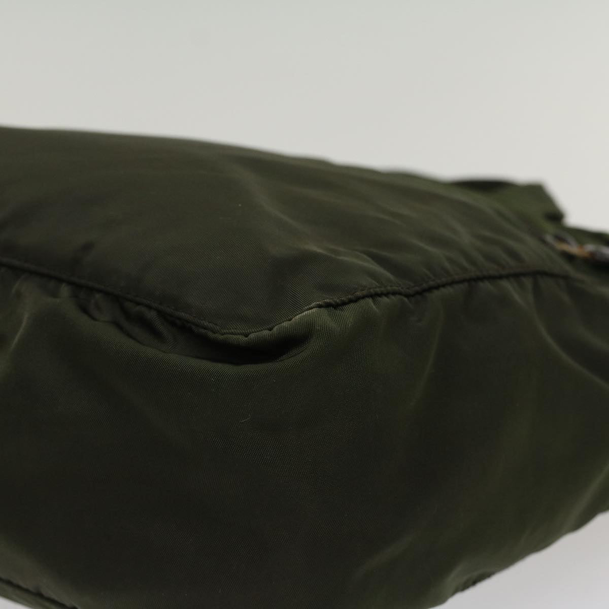 Prada Green Synthetic Handbag (Pre-Owned)