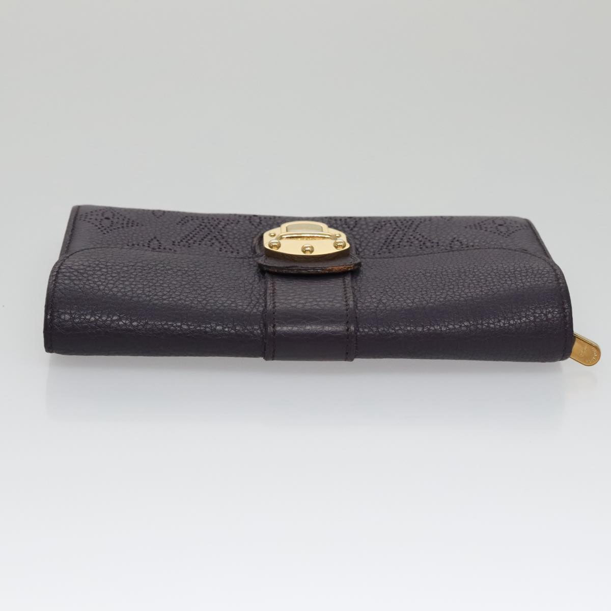 Louis Vuitton Amelia Purple Leather Wallet  (Pre-Owned)