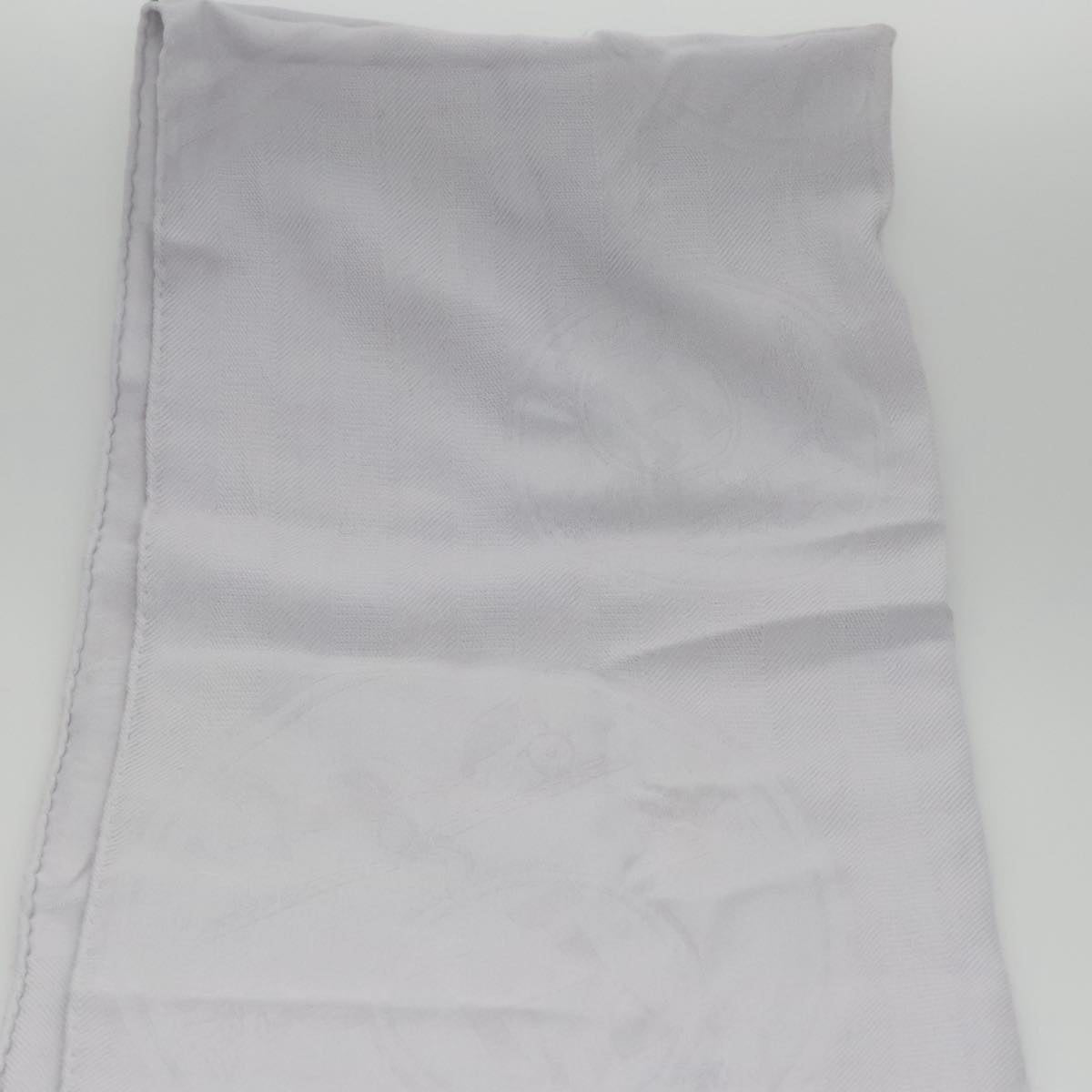 Hermès Grey Cashmere Scarf  (Pre-Owned)