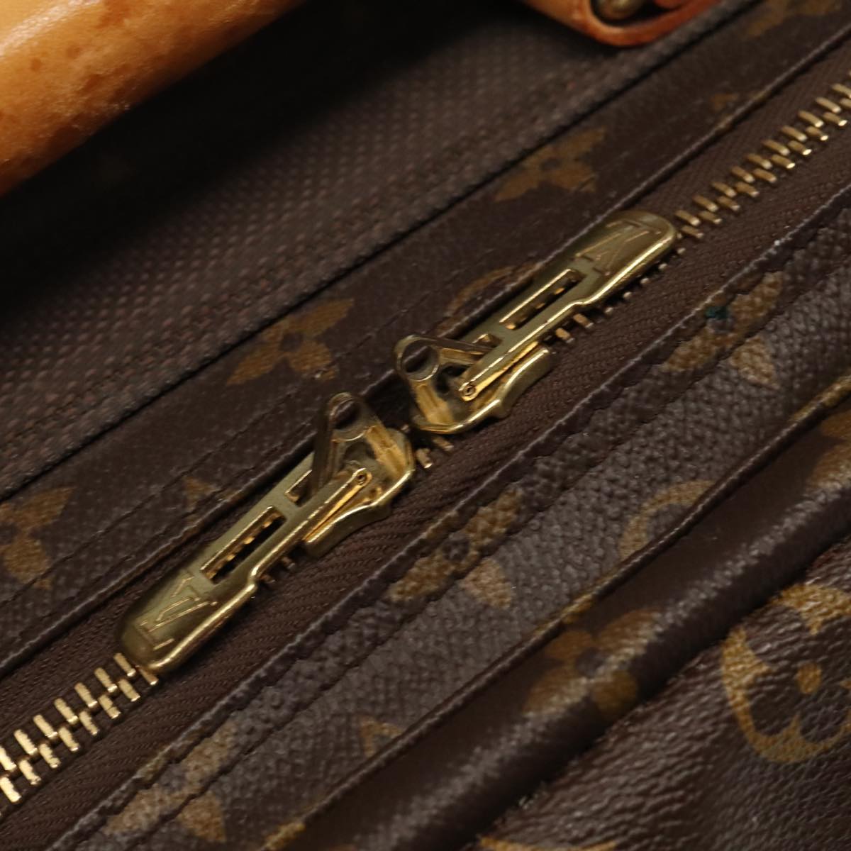 Louis Vuitton Satellite Brown Canvas Travel Bag (Pre-Owned)