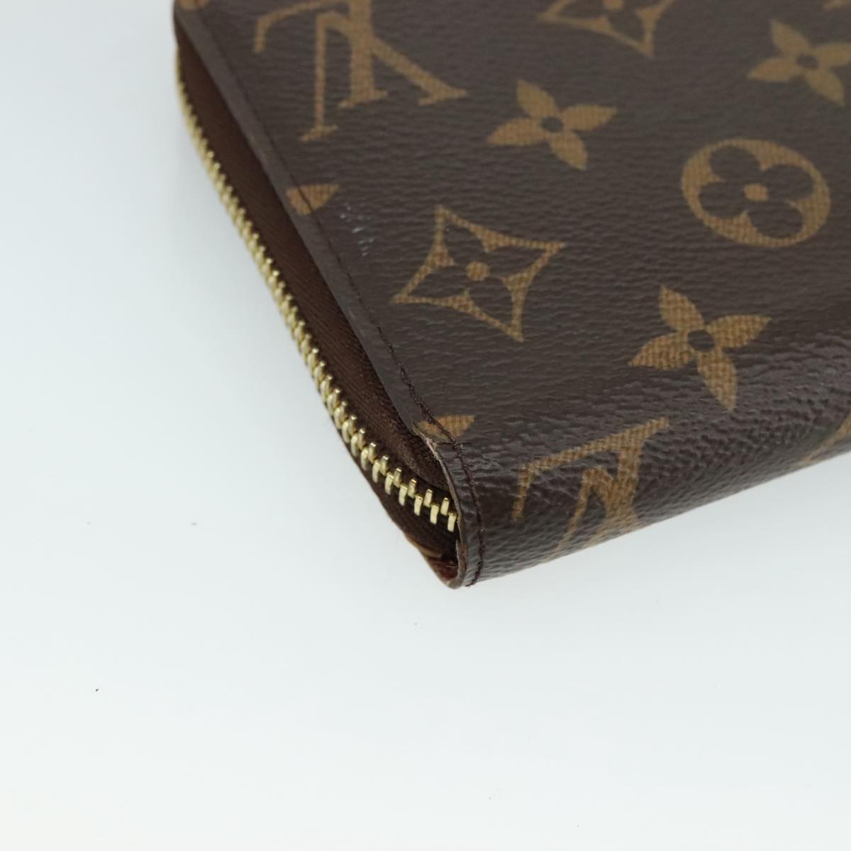 Louis Vuitton Zippy Wallet Brown Canvas Wallet  (Pre-Owned)