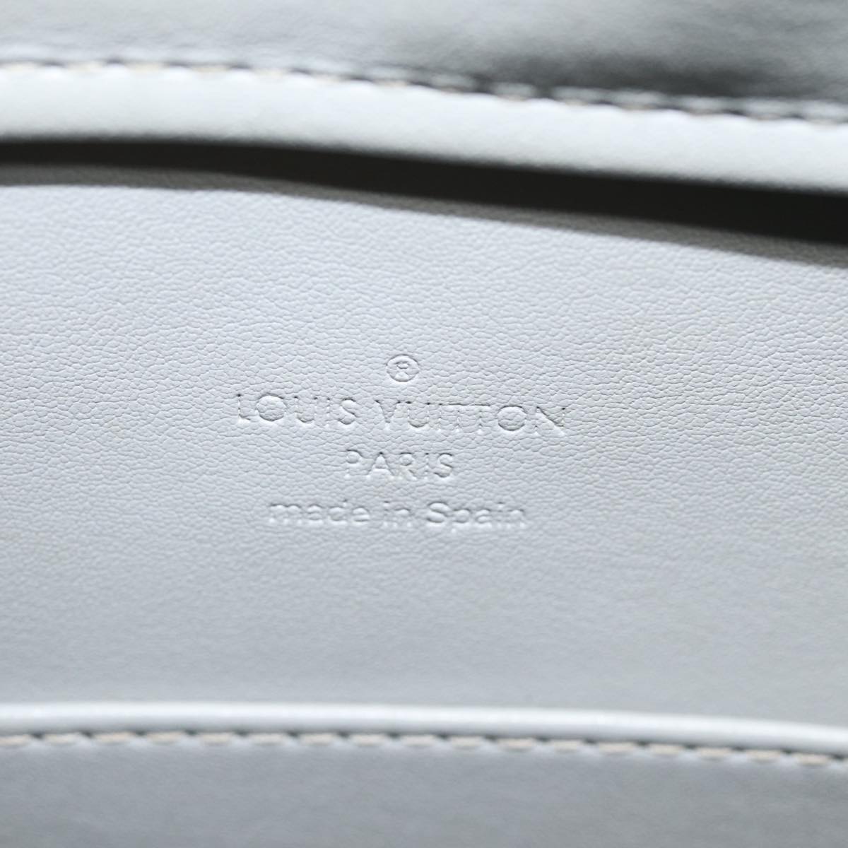Louis Vuitton Columbus Yellow Patent Leather Tote Bag (Pre-Owned)