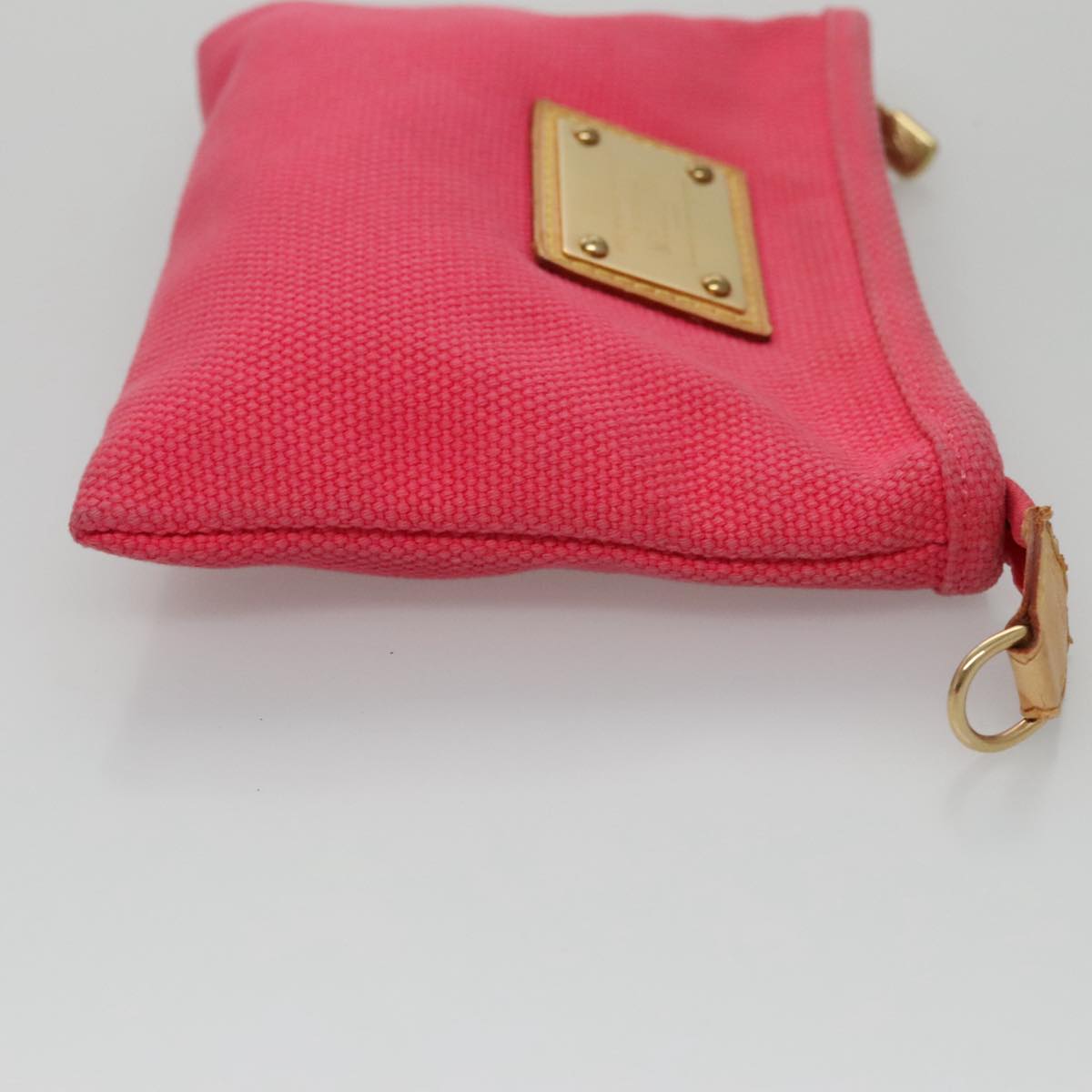 Louis Vuitton Antigua Pink Canvas Clutch Bag (Pre-Owned)