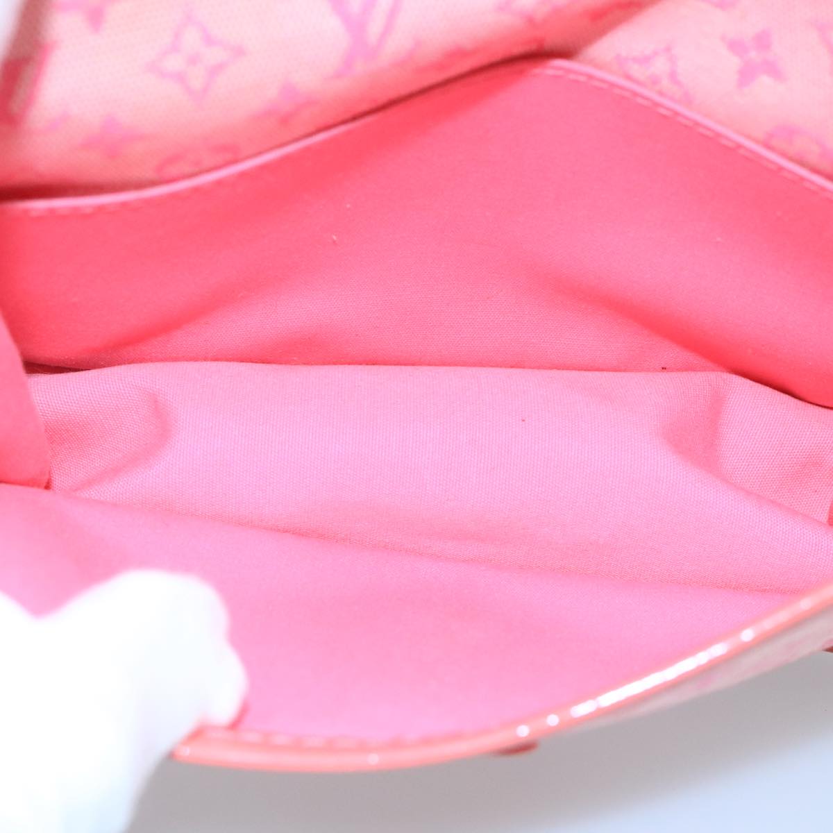Louis Vuitton Mary Kate Pink Canvas Clutch Bag (Pre-Owned)