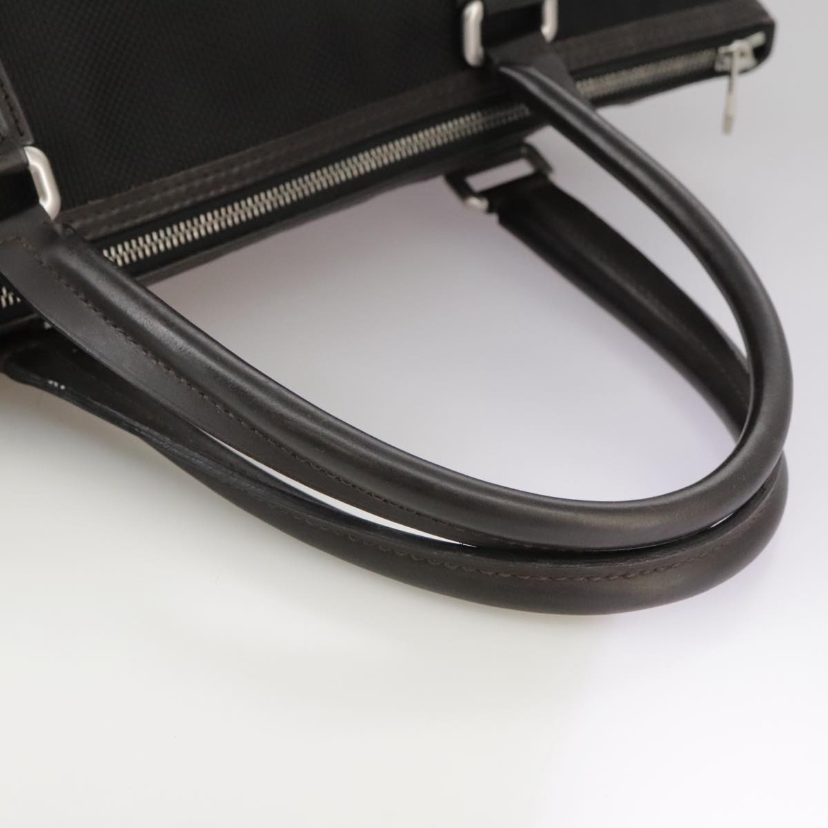 Louis Vuitton Shopping Black Canvas Tote Bag (Pre-Owned)
