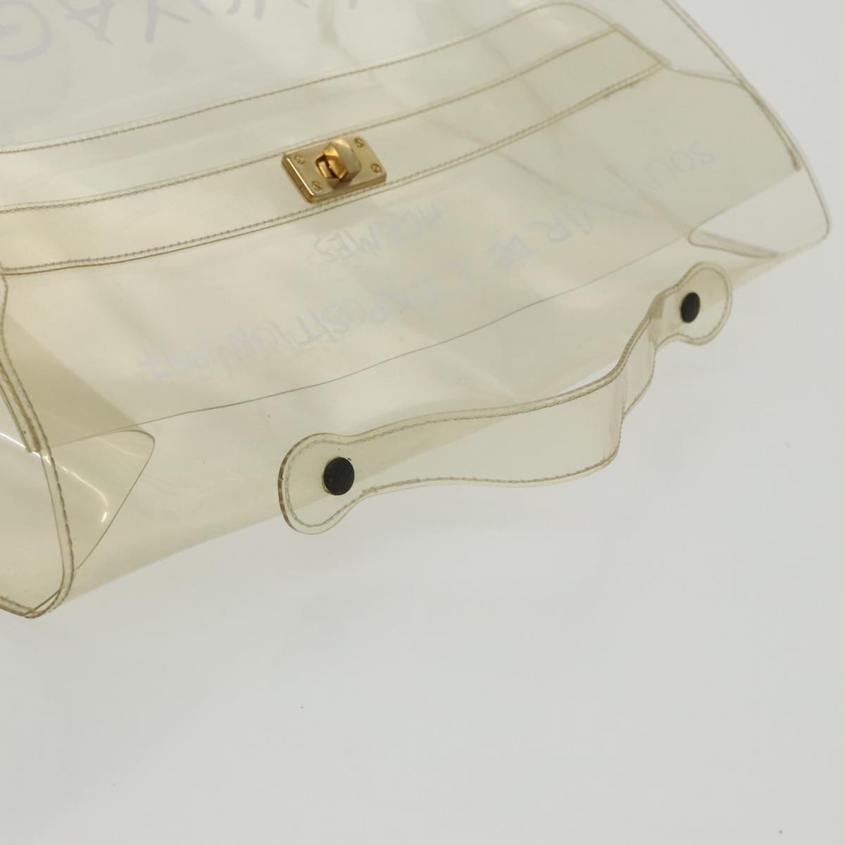 Hermès Kelly Transparent Vinyl Handbag (Pre-Owned)